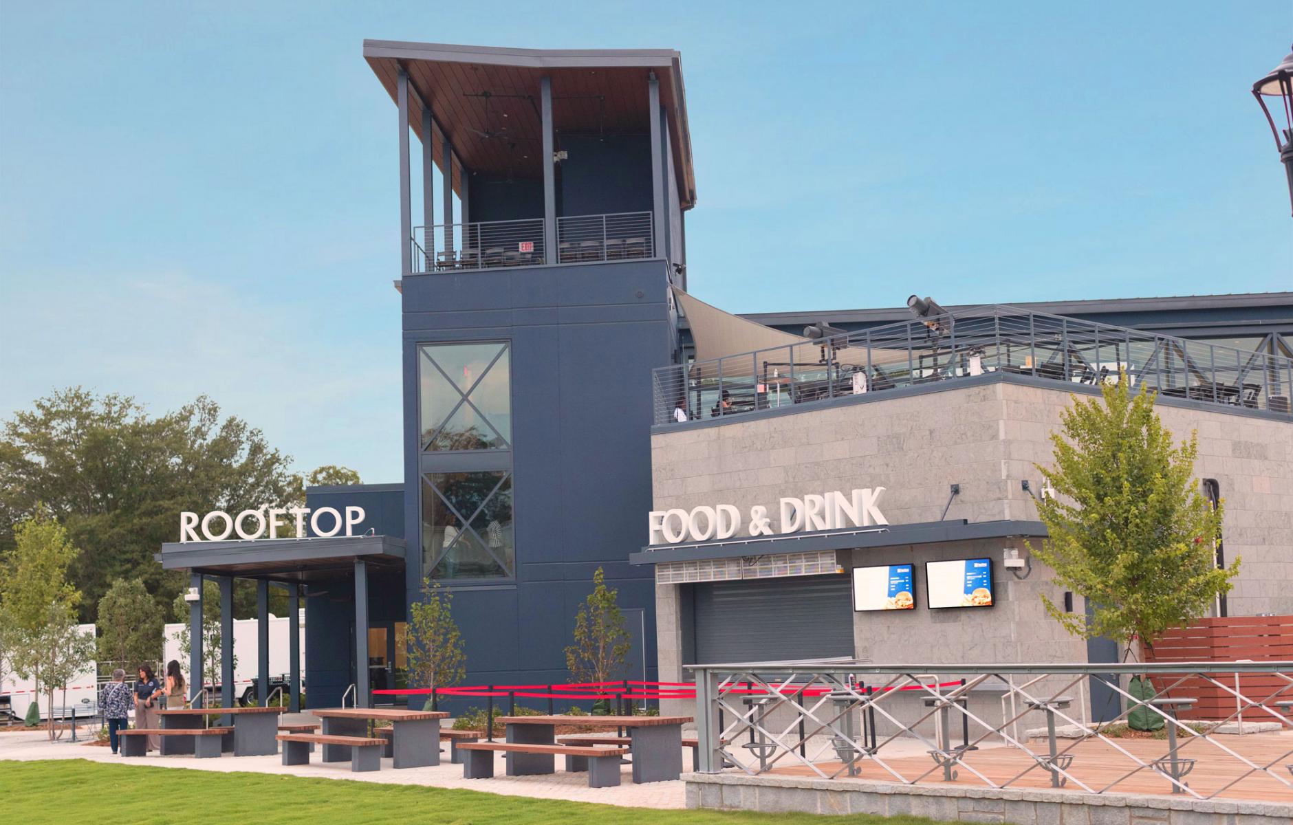 Town Green concession area. Courtesy of City of Douglasville.