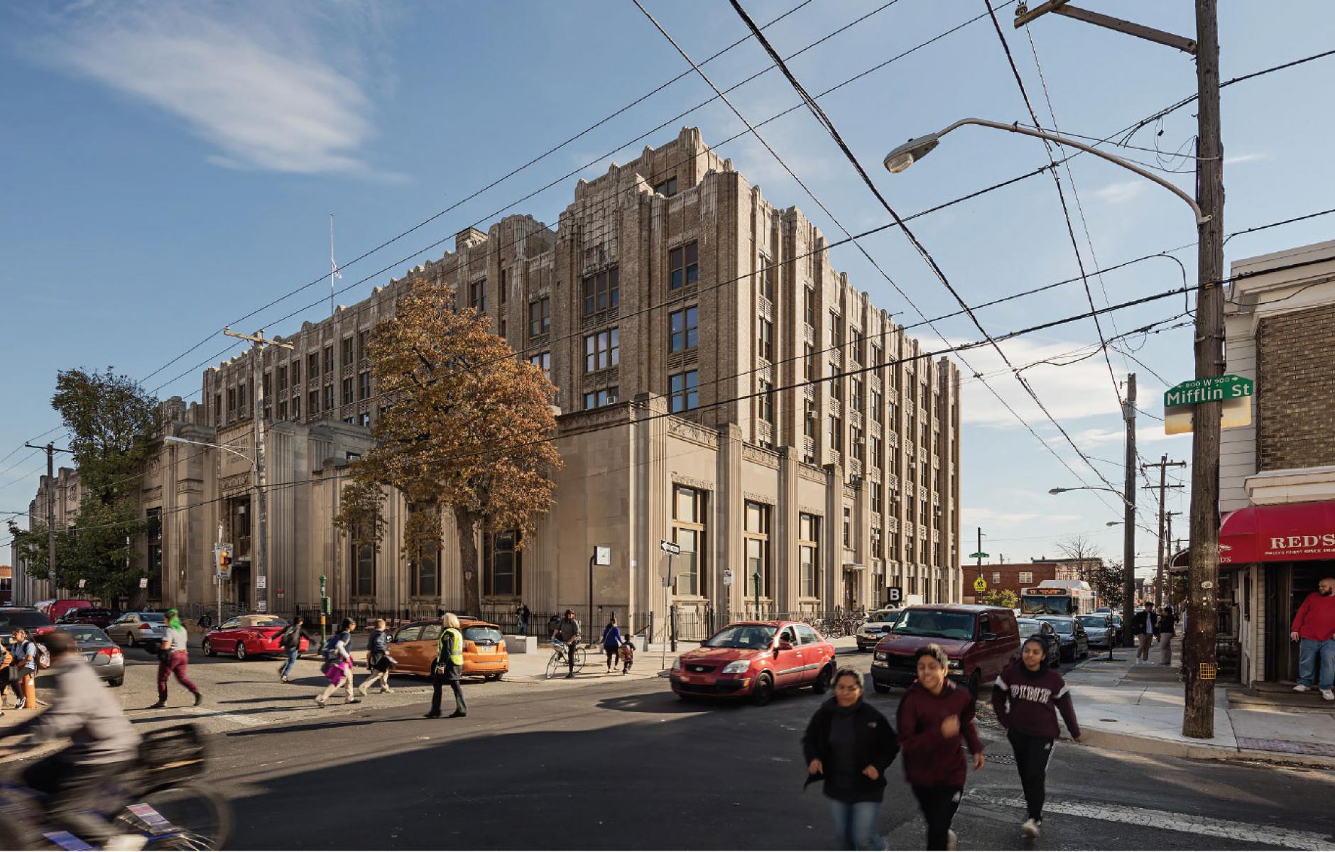 Bok entrepreneurial center, in a former high school in Philadelphia.