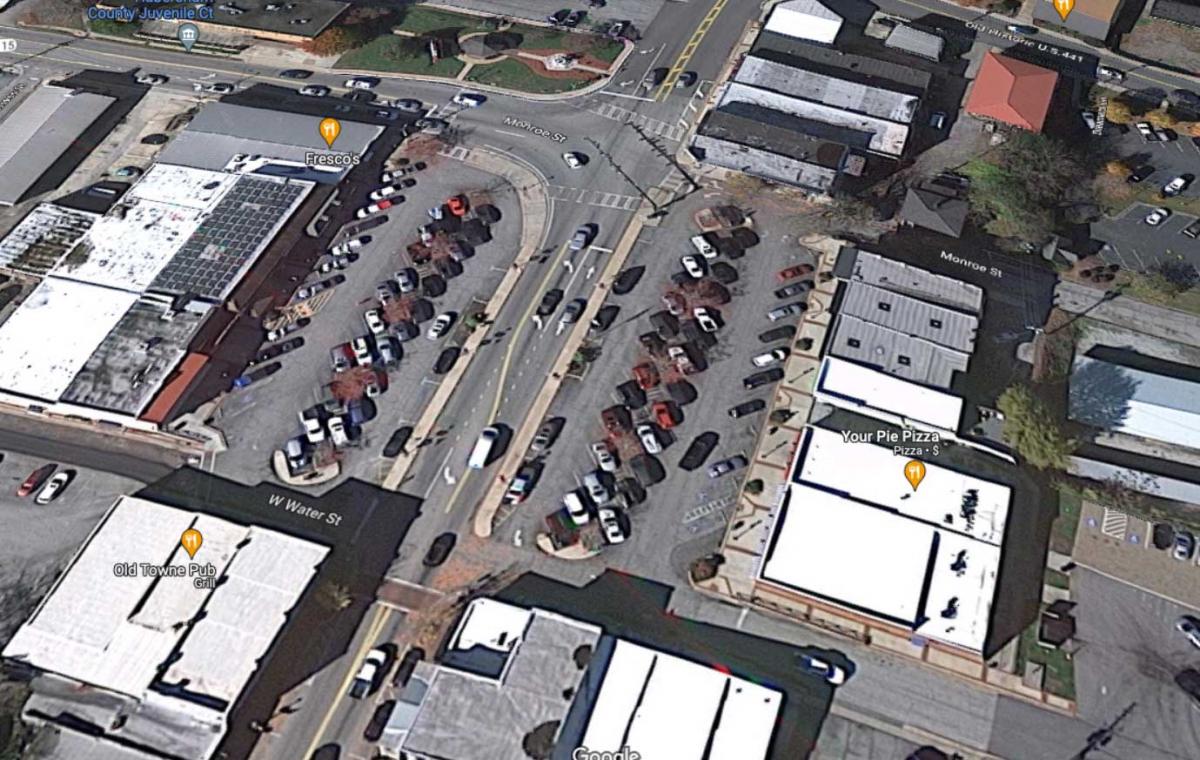 Google view of the square today. 