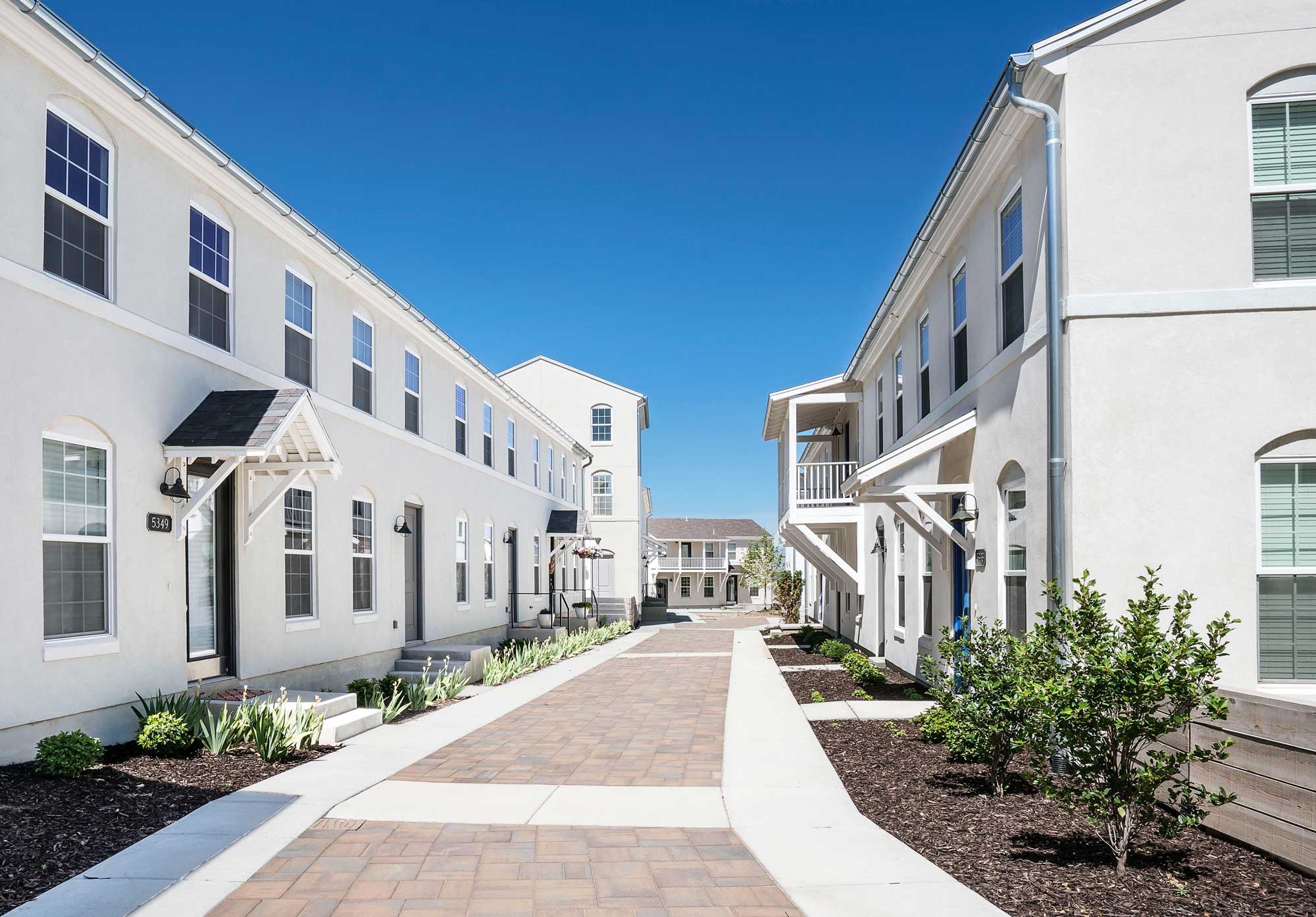 Daybreak Mews townhouses. Source: Opticos Design.