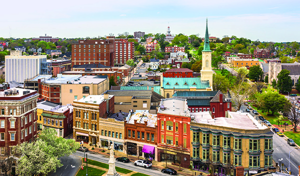 Image of a Georgia city. 