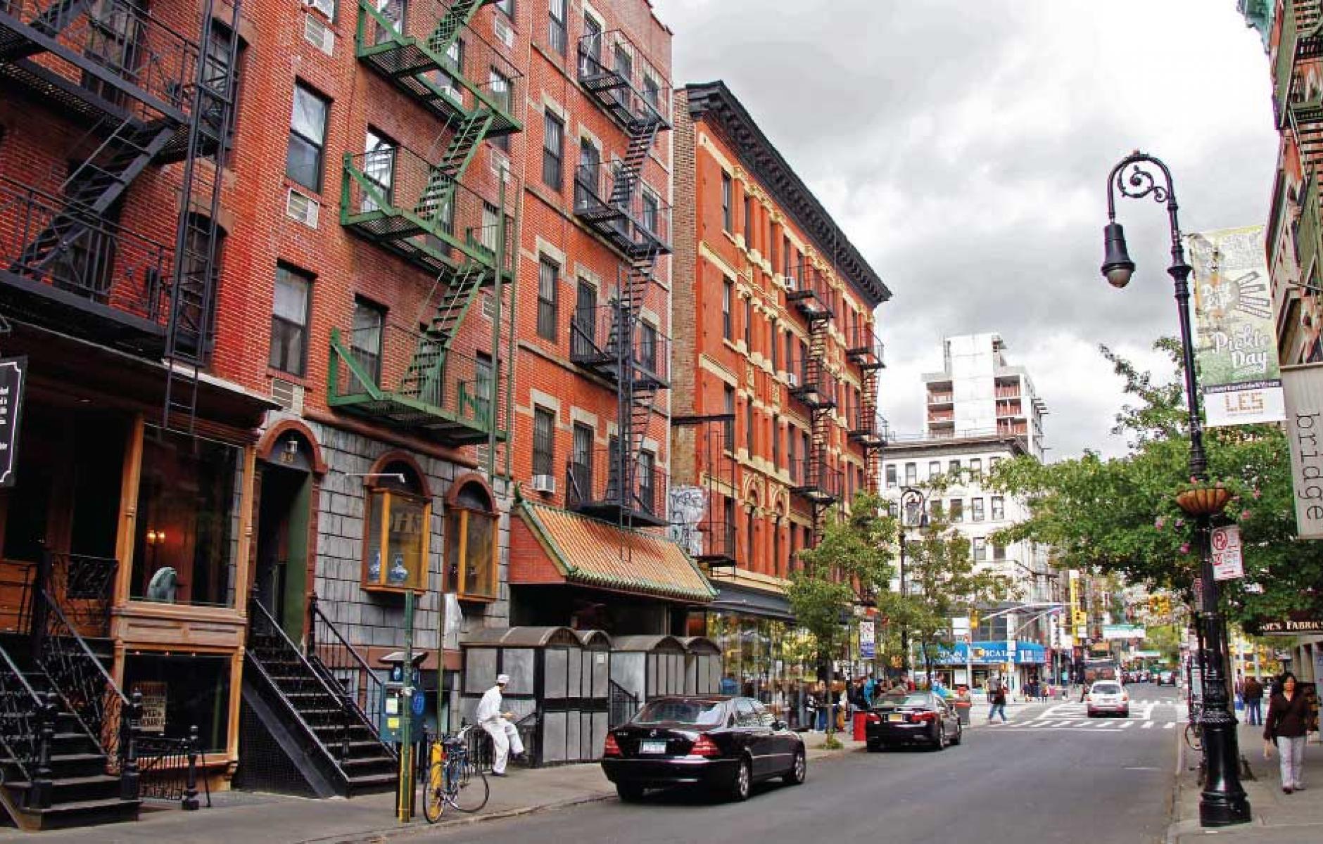 The lower East Side, New York City, prior to the coronavirus outbreak. Photo source National Trust for Historic Preservation.
