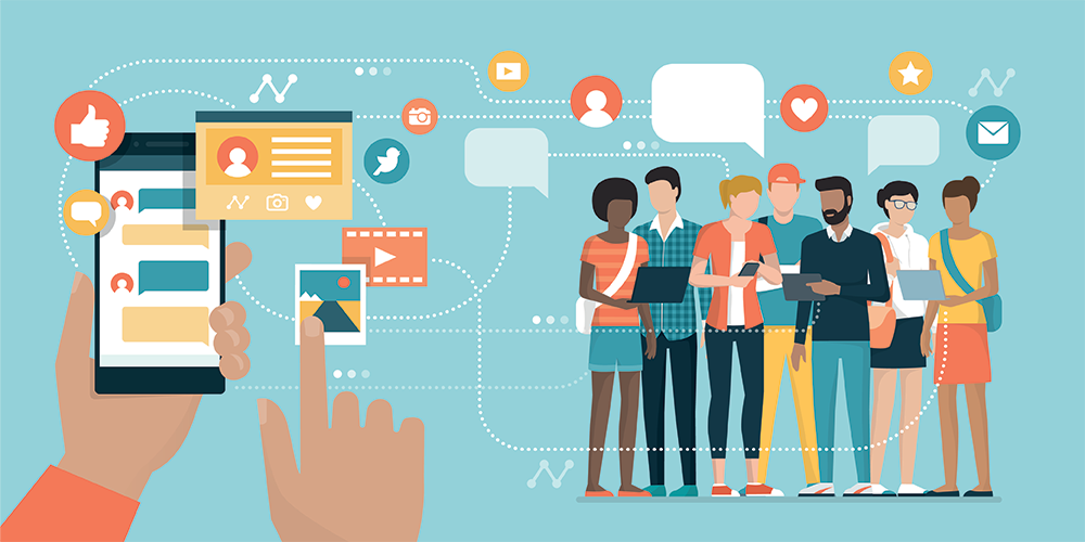 Illustration - Social Media