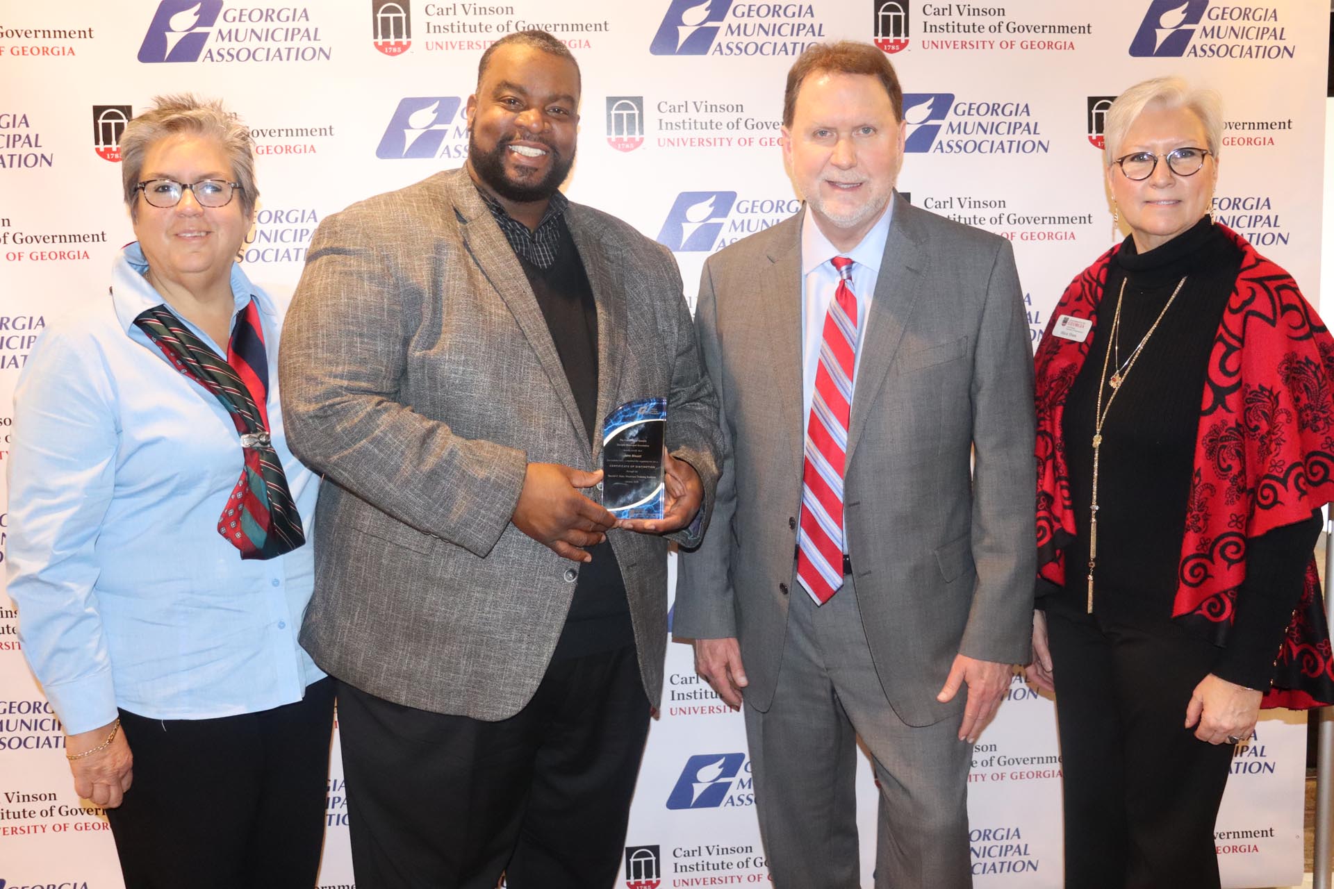 Training Award Recipient Photos from Cities United Summit 2020