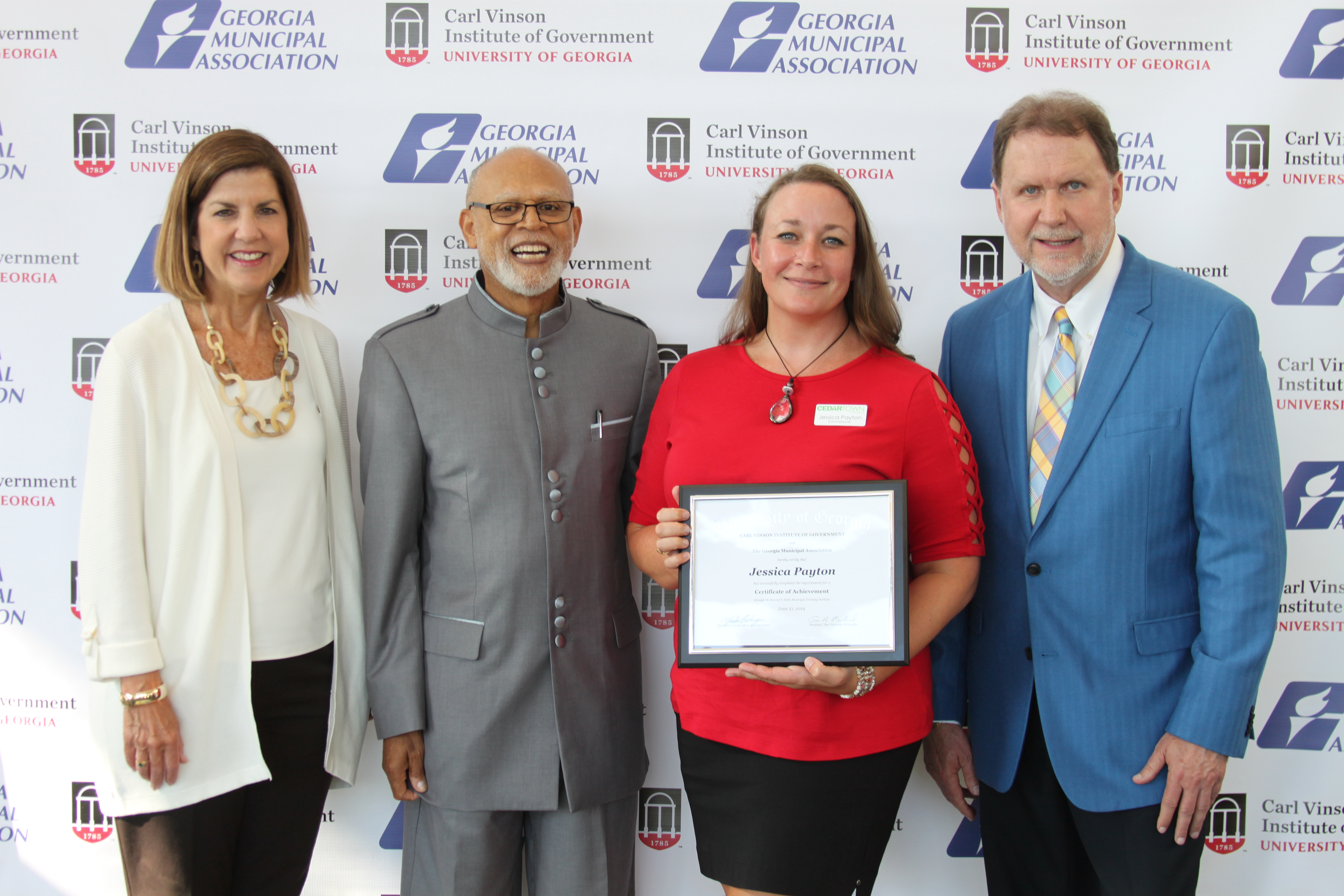 Training Award Recipient Photos from Convention 2019