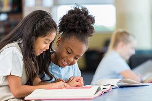 Children reading