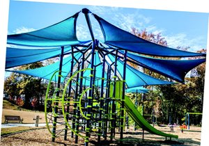 Picture of playground equipment. 