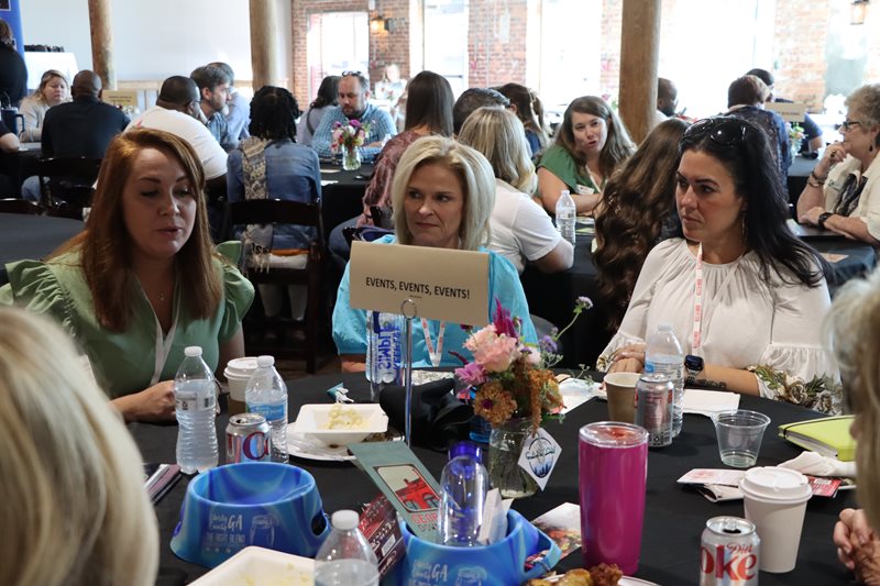 Attendees at the Georgia Downtown Association's annual conference